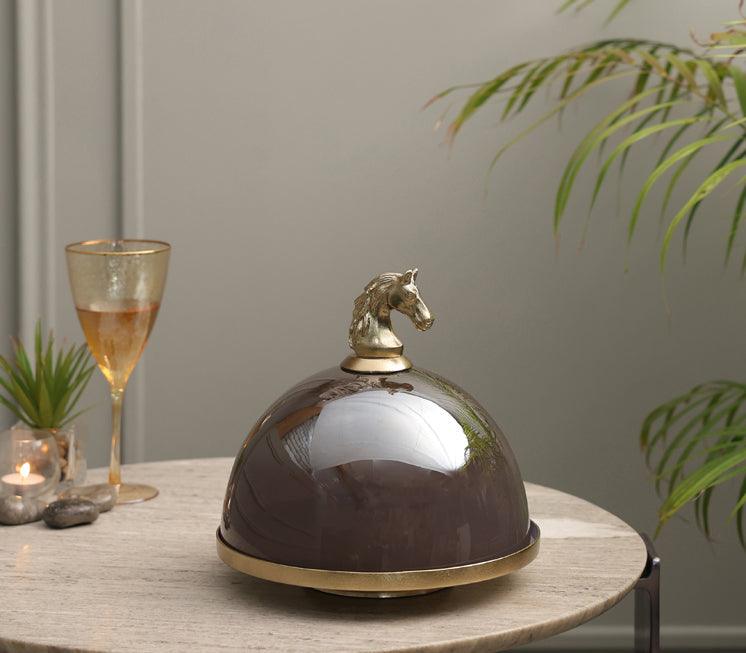 Equine Elegance Cake Holder