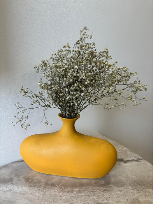 Yellow Scattered Vase | Flower Pot For Home Decor