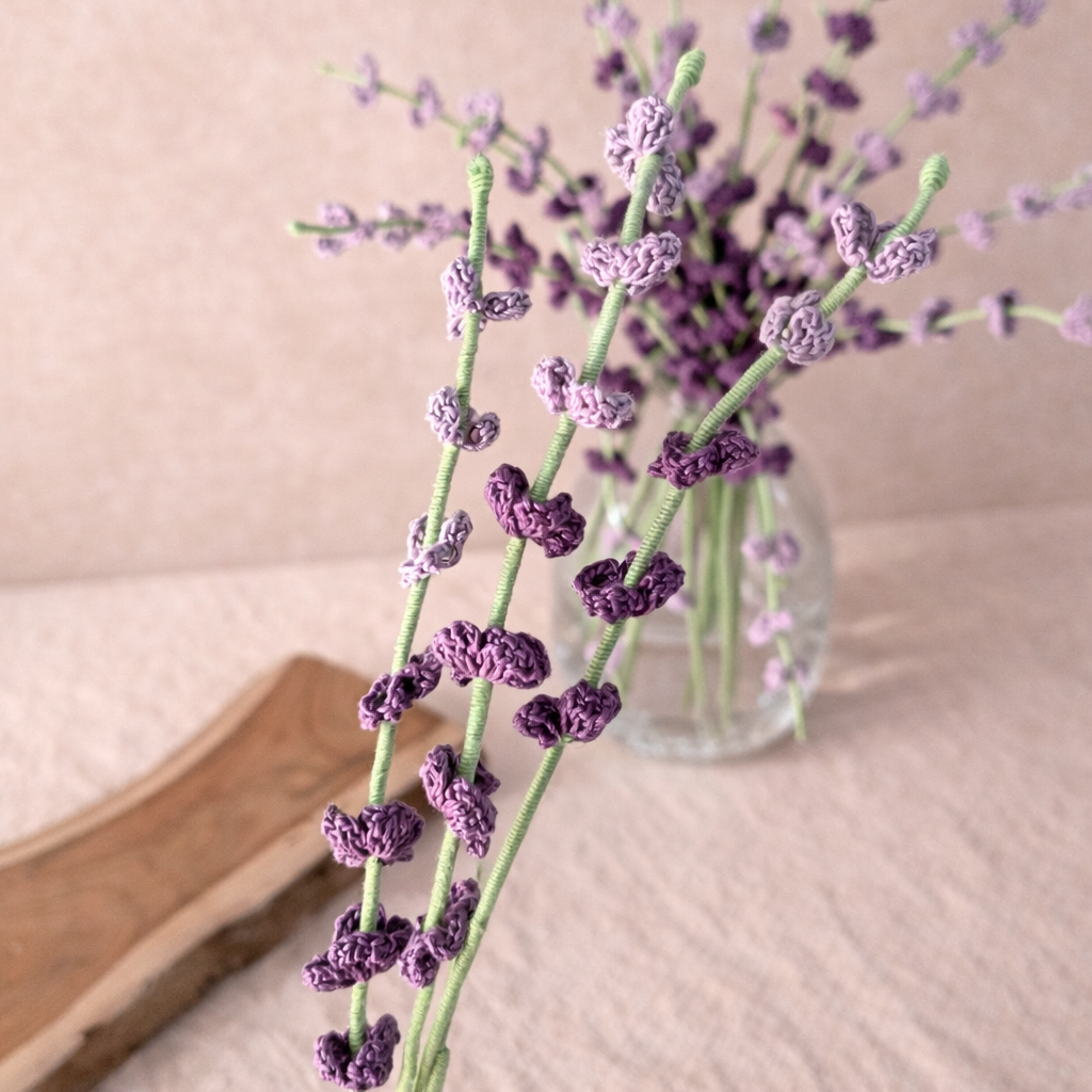 Crochet Mini Lavender set of 2