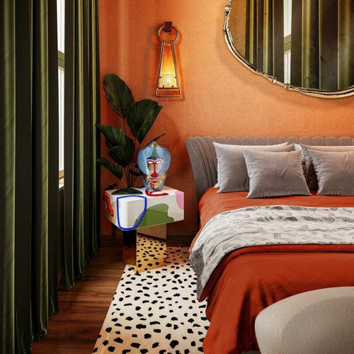 Orion Art Glass Sconce