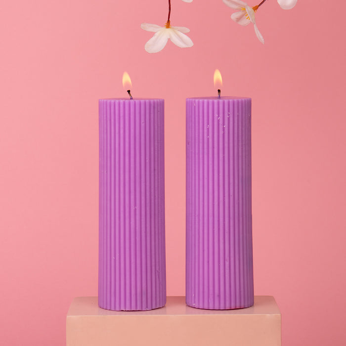 Pillar Candle Set of 2