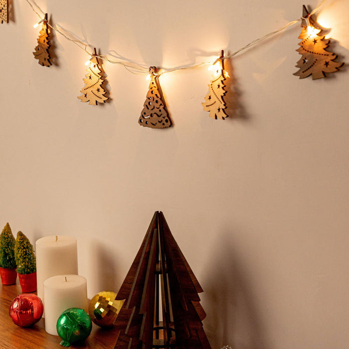 Grenes Christmas Bunting & Cozy Holiday Lights for Décor