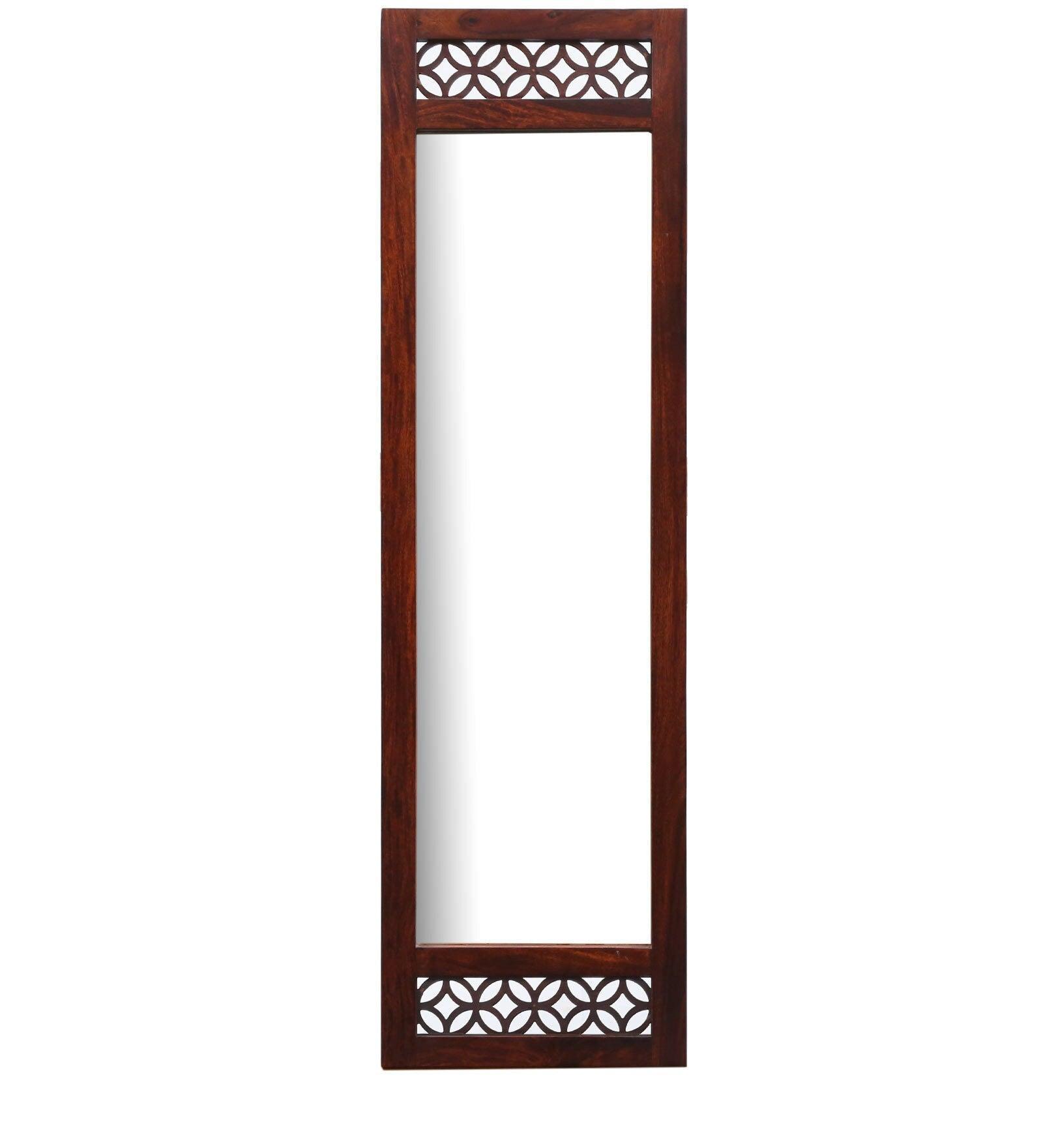 Solid Wood Floor Rested Mirror