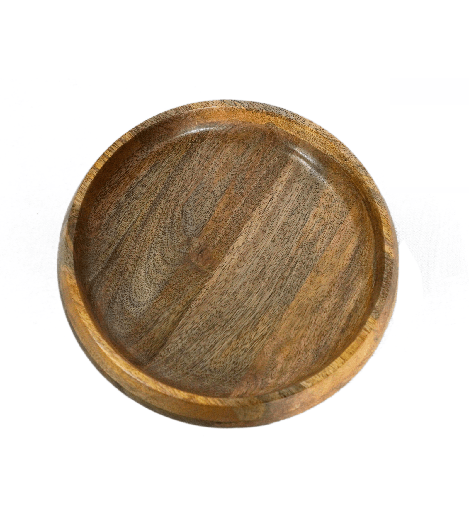 Wooden Tray Cum Bowl - Versatile, Elegant, Perfect for Serving and Home Decor