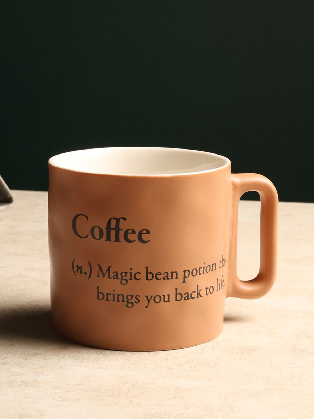 Quip cream ceramic Mug