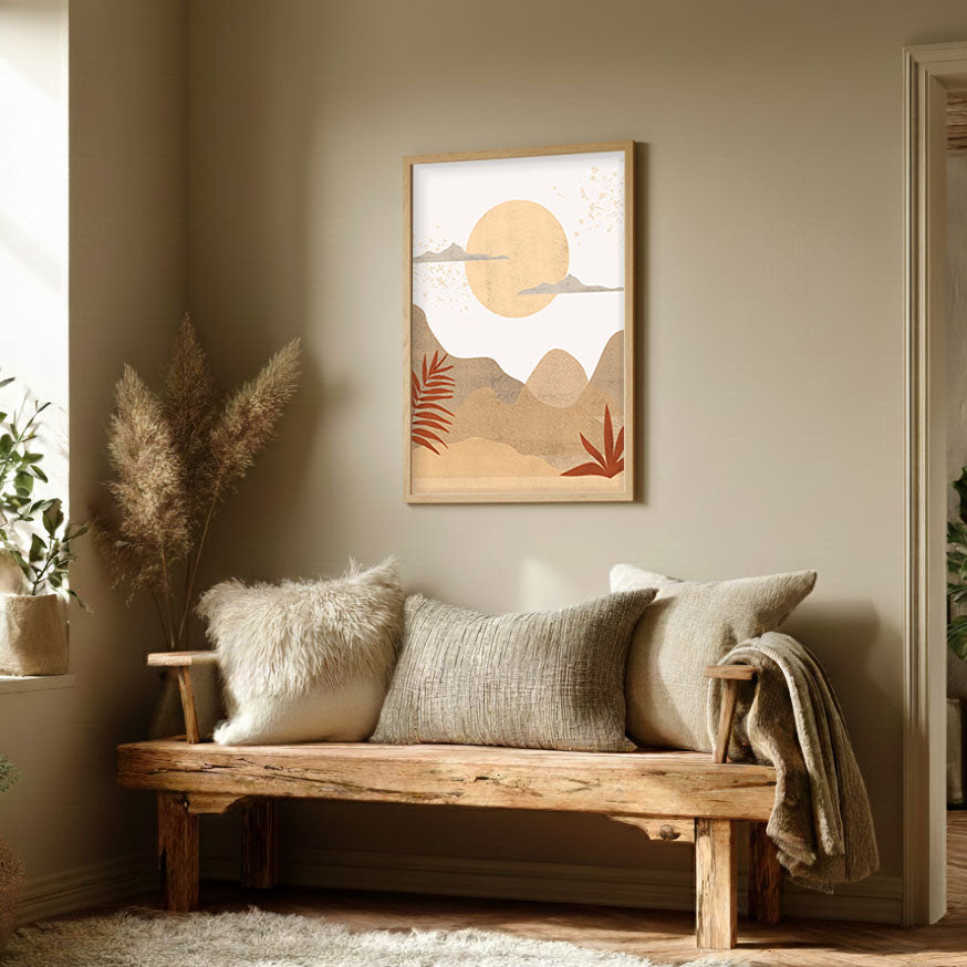 Dawn – Soft Morning Glow Wall Painting