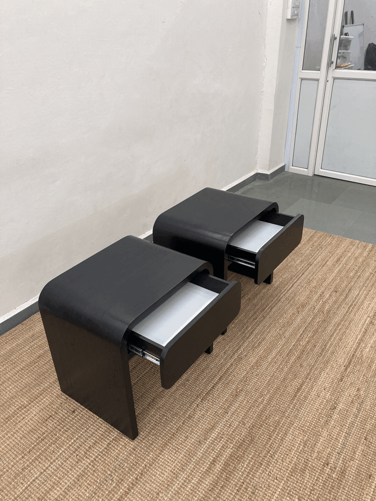 Cory nightstand | Solid teak wood