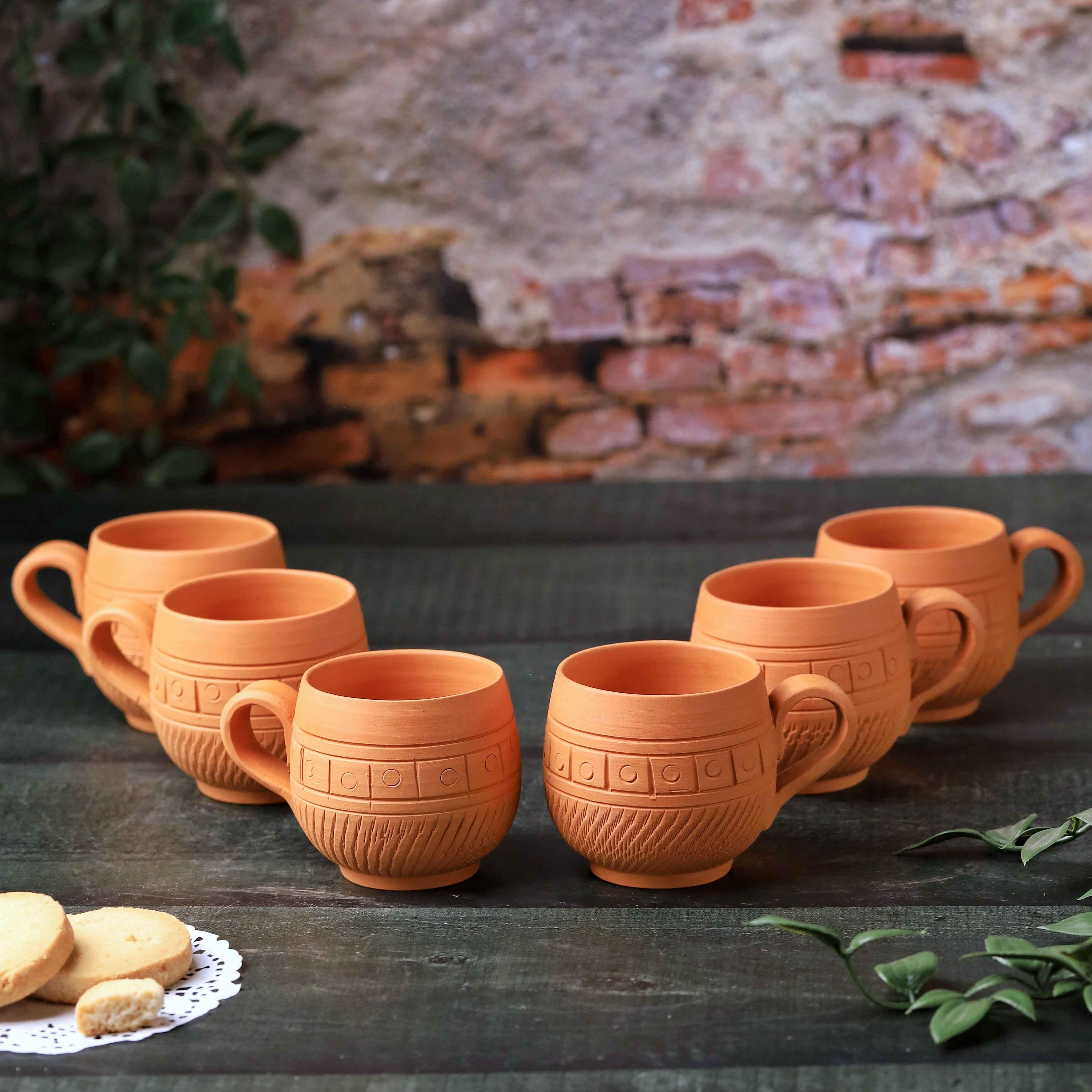 Terracotta Maharaja 6 PCS Tea Cup