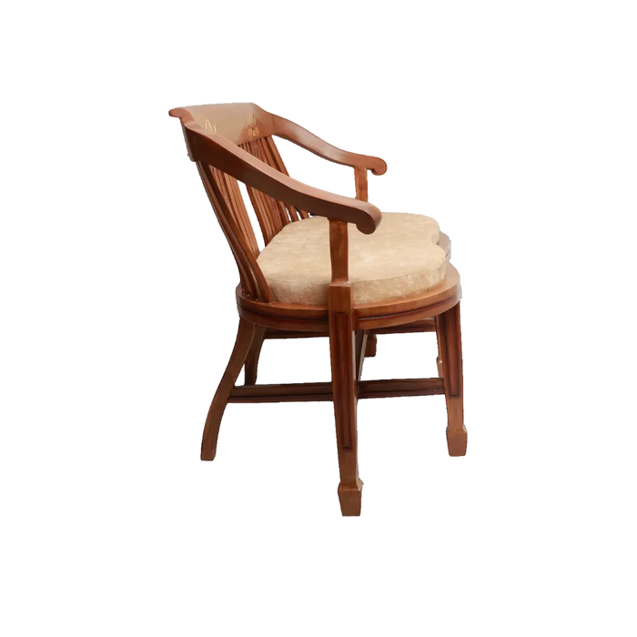 Canasto Solid Wood Love Sofa (Teak)