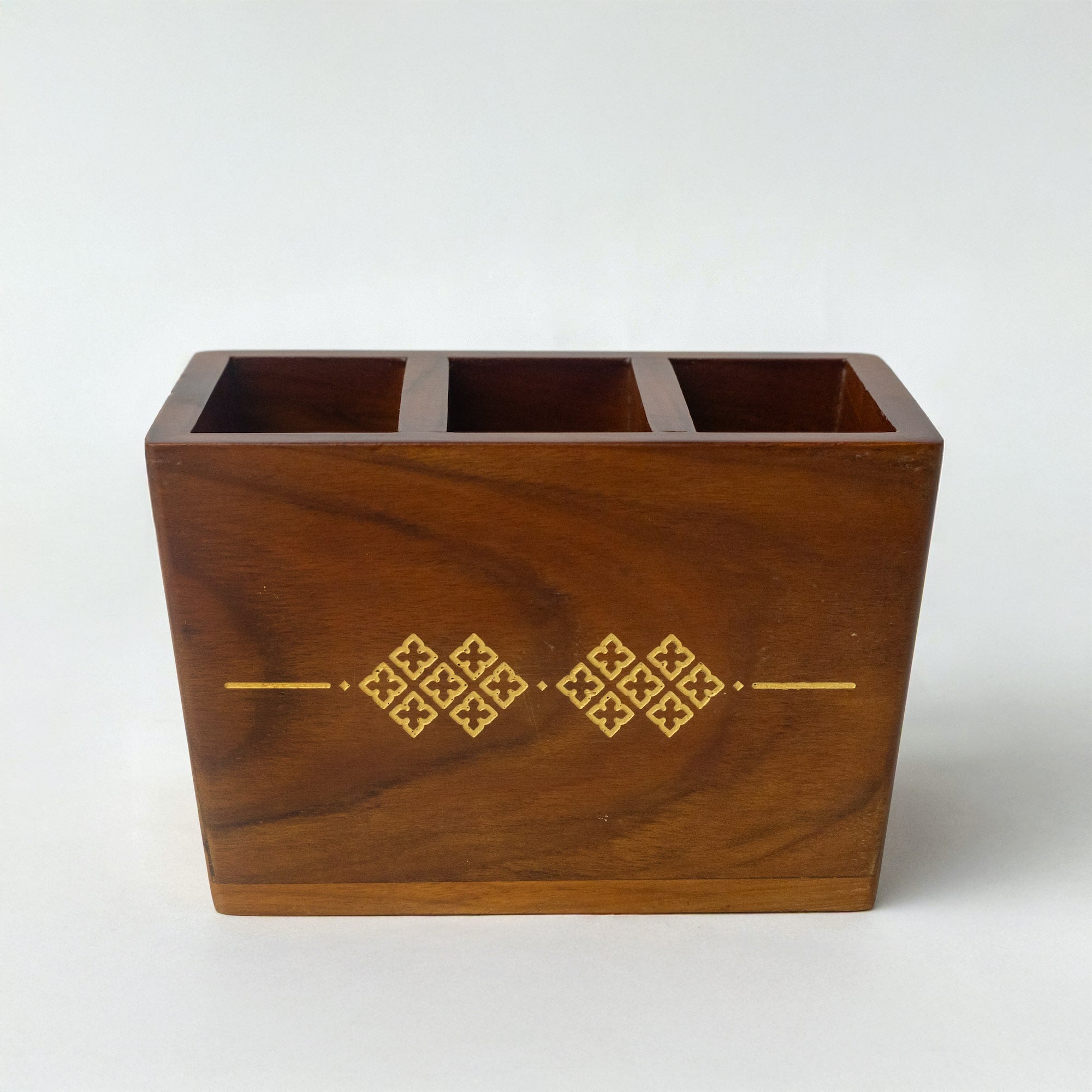 Remote Teak Holder Organiser