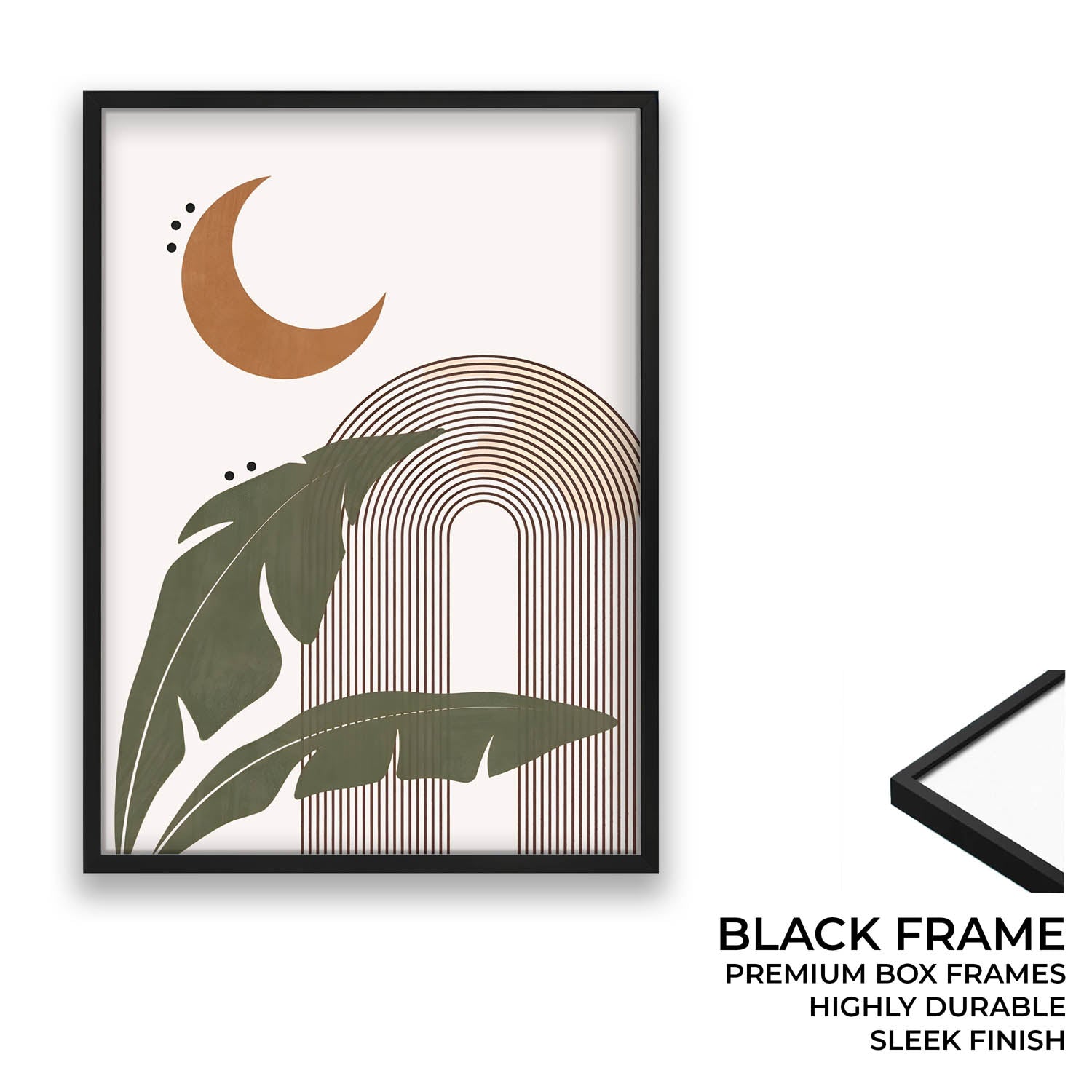 Moonlit Tropics Wall Painting