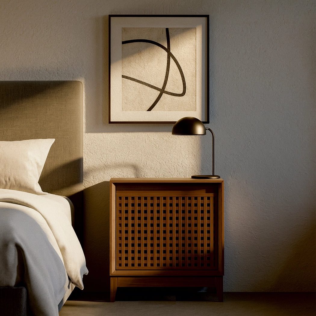 Lattice Night Stand