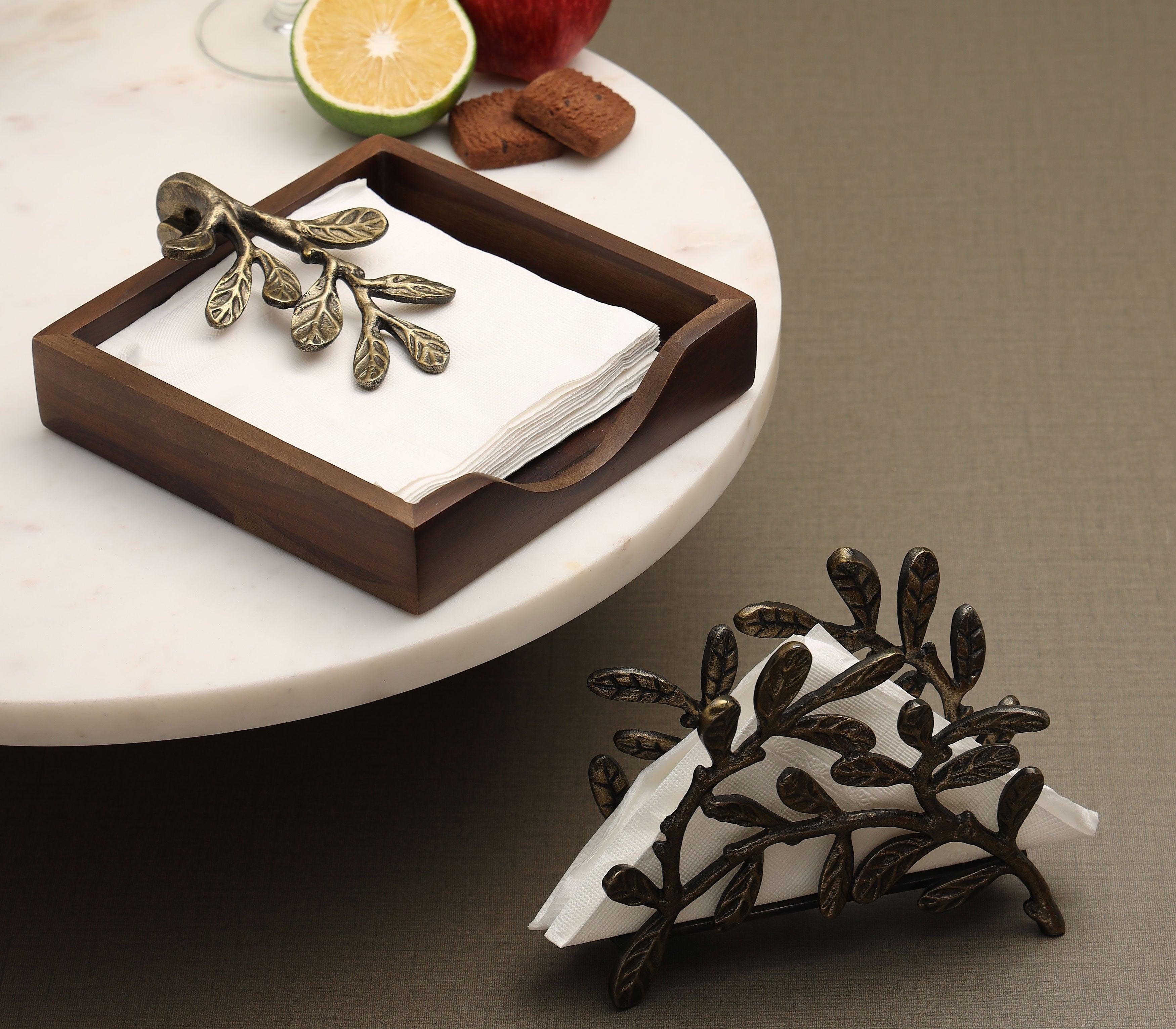 Essence of the Leaf Serviette Holder