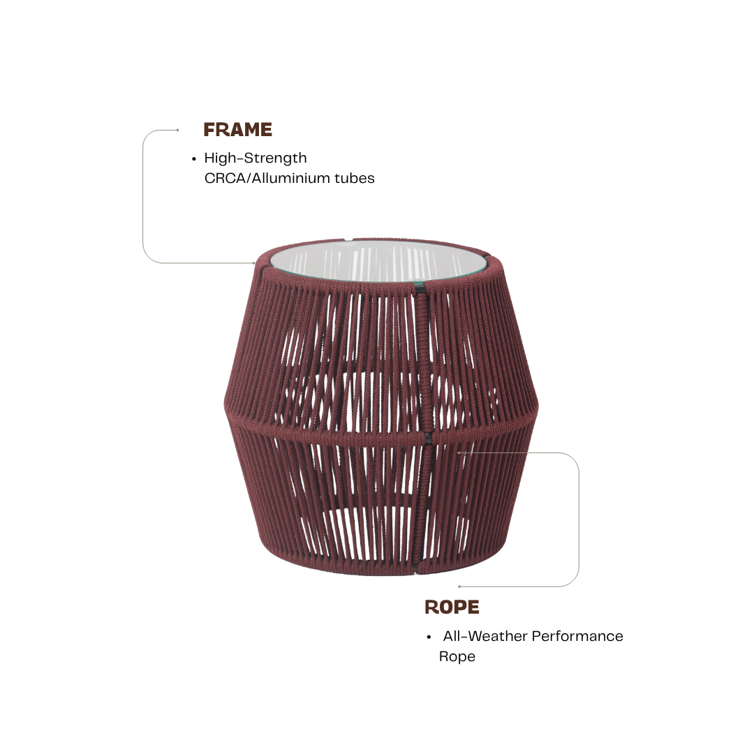Merlot Side Table