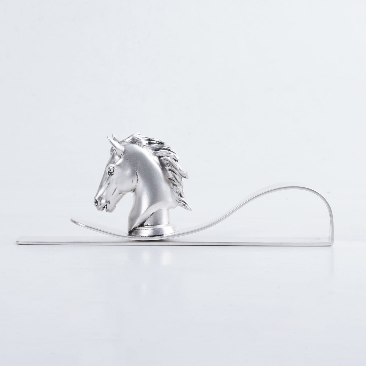 Silver Plated Brass Horse Head Paper Clip