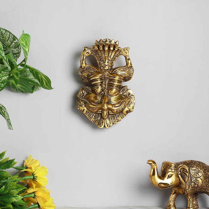 Metal Nazar Battu Wall Hanging For Home Entrance