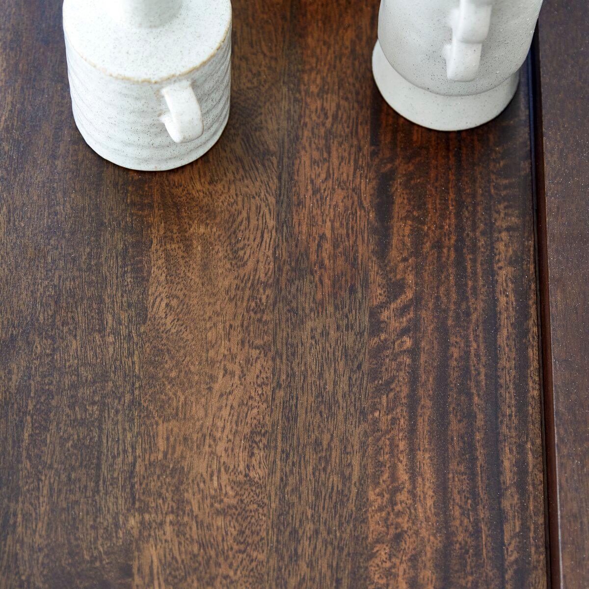 Webster Solid Mango Wood TV Unit 1 Door In Provincial Teak Finish