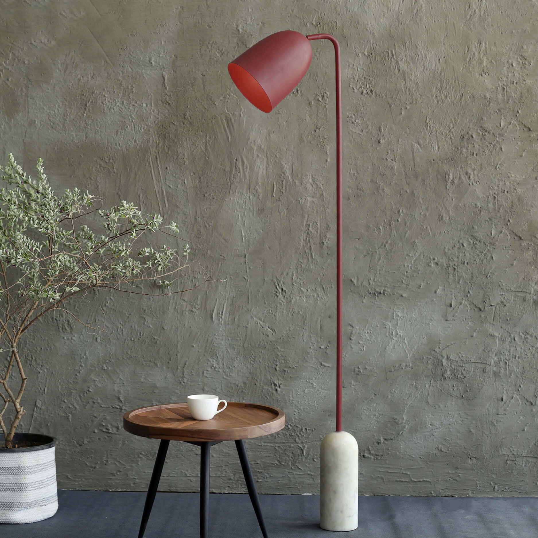 Cusp Floor Lamps for Living Room | Designer Standing Light Lamp | Corner Lamps