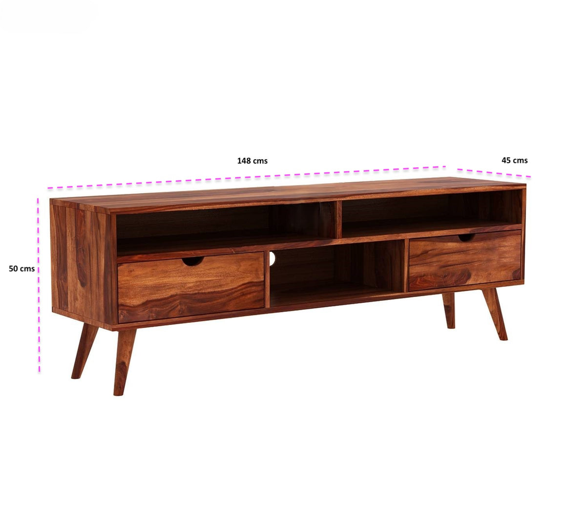 Neptune Tv Table | Sheesham Wood