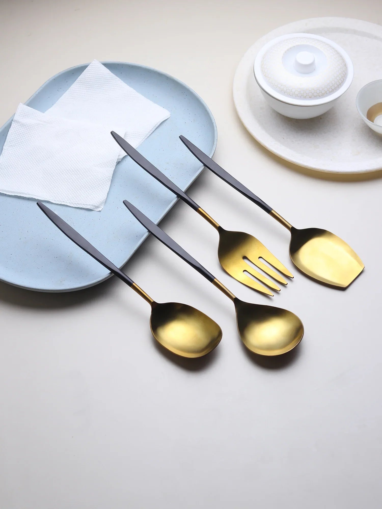 Midnight Opulence Serving Set