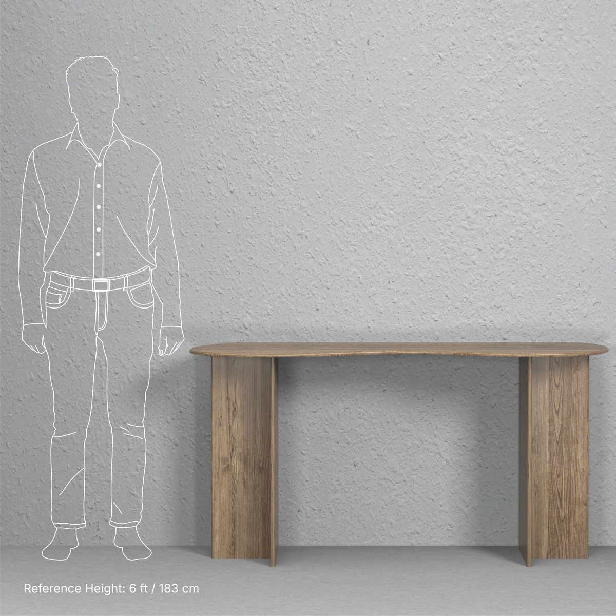 Keystone Wooden Console