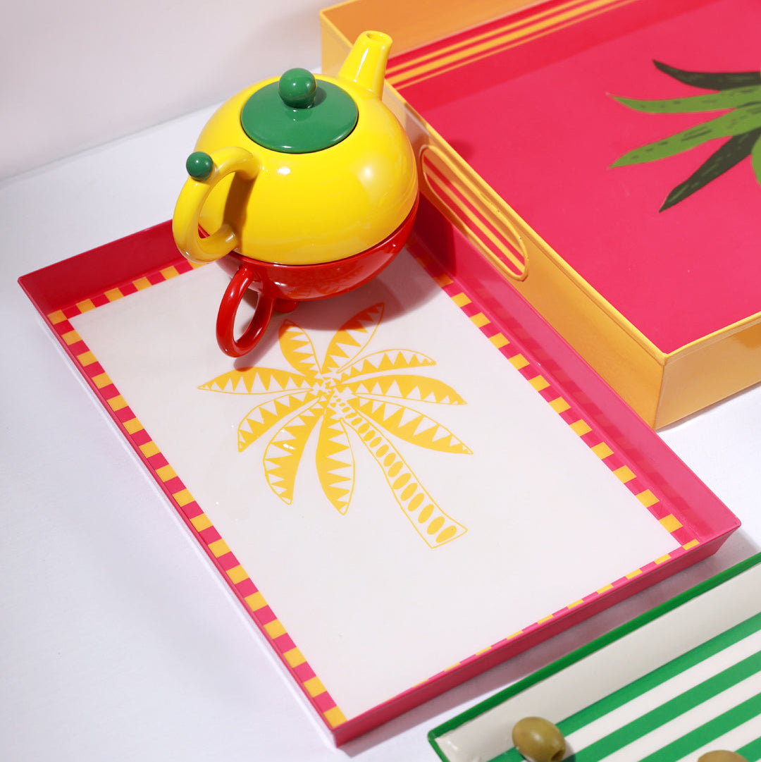 Palm Retreat Tray