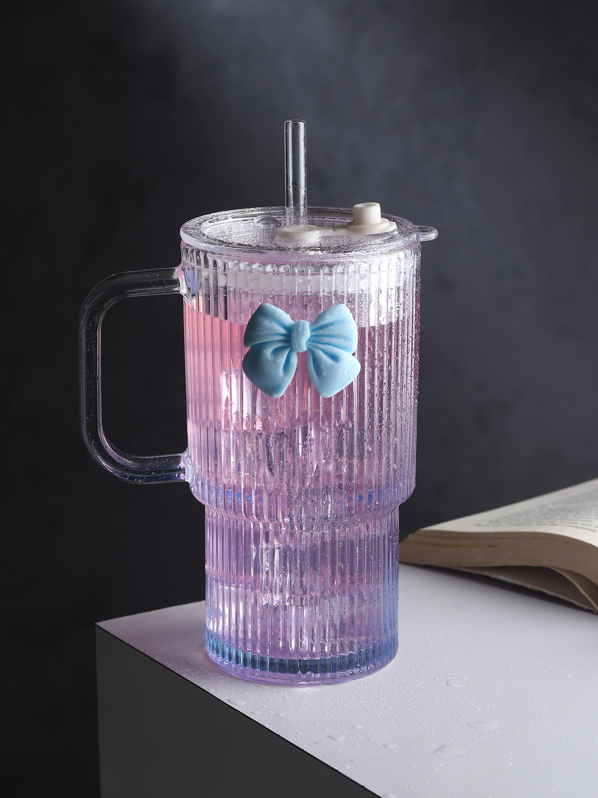 Ribbonette Glass Tumbler