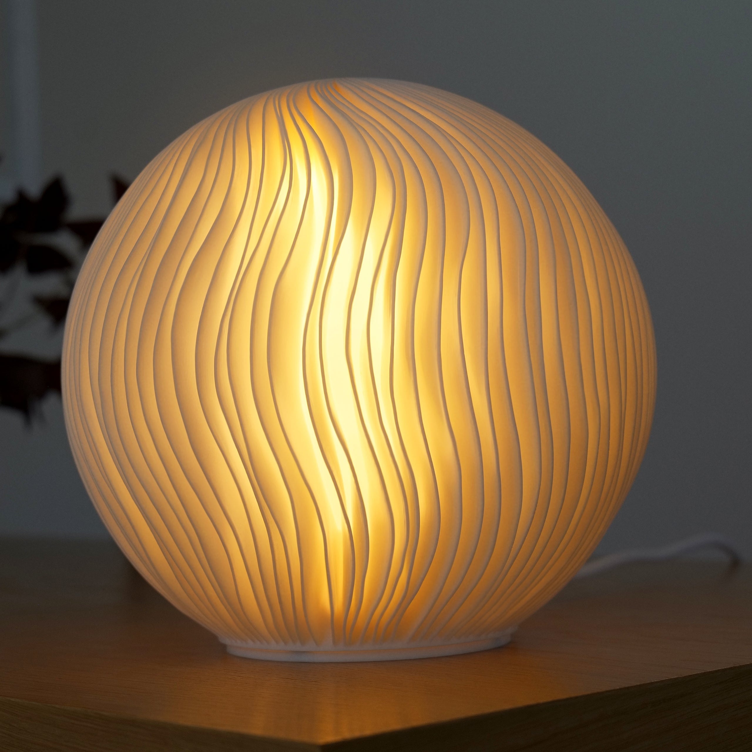 Wind Sculpted Lamp