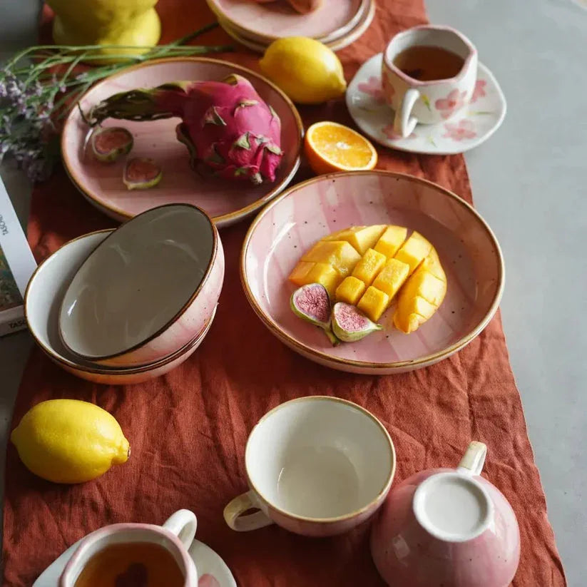 Speckled Pink Medium Bowl
