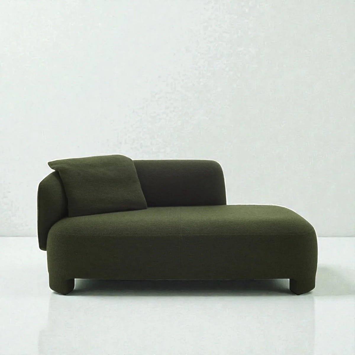 Azmire Fabric Upholstery Daybed/Chaise