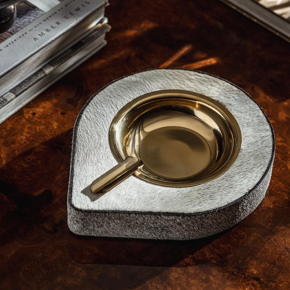 Horse Hair Ash Tray