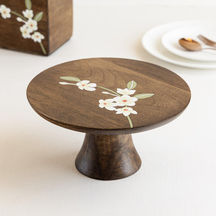 Bella Mango Wood Cake Stand