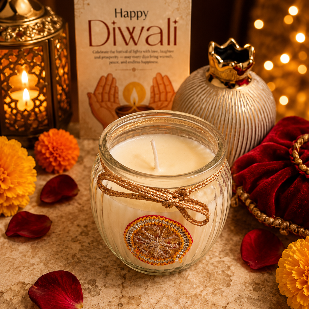 Heritage Matka Sculptural Candle