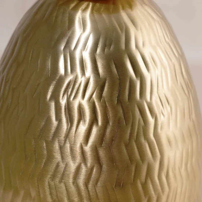 Totem Burgundy Embossed Table Lamp