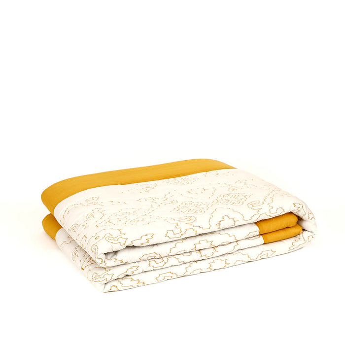 Caspian White Quilt