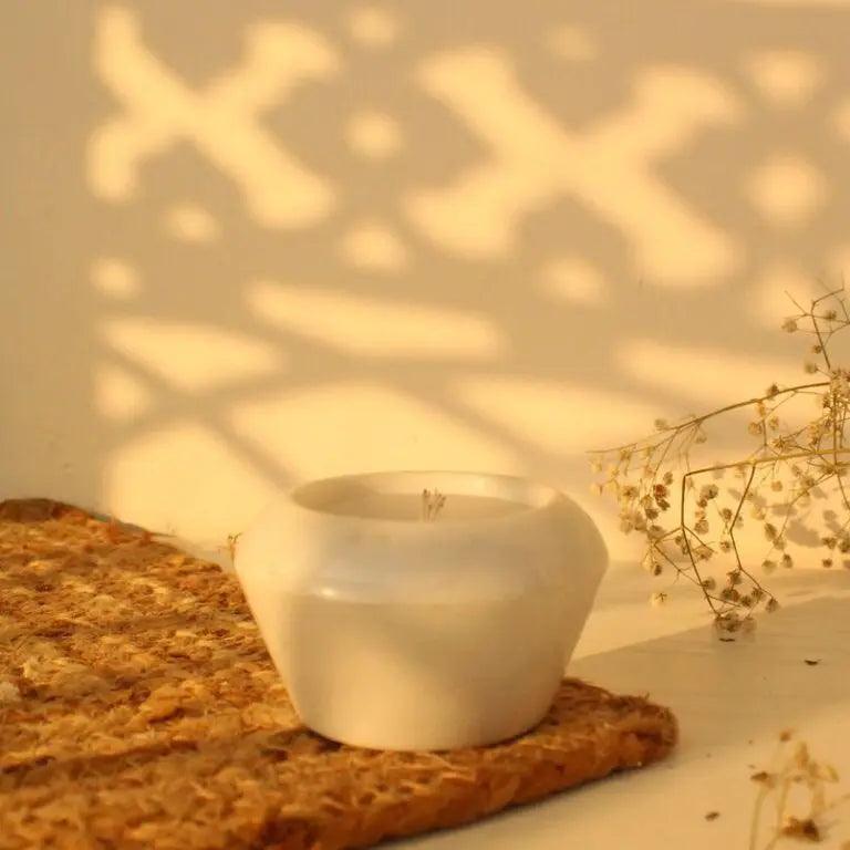 Conic Candle | Marble