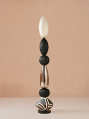 Lagori Black Floor Lamp