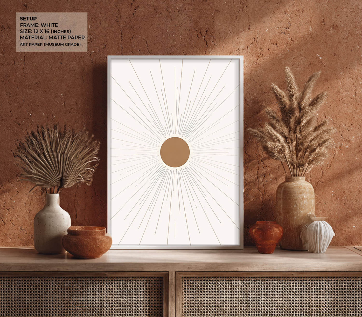 Radiant Wall Painting