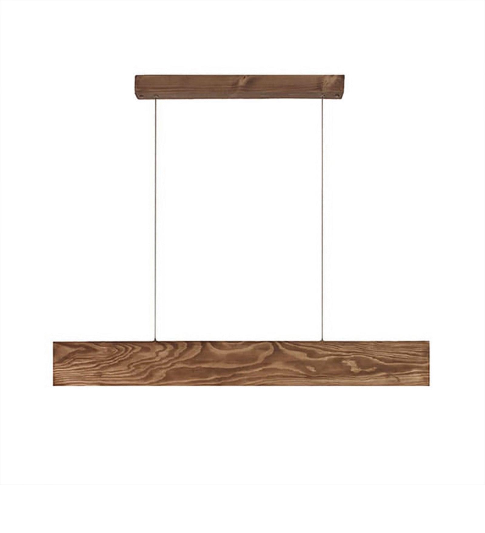 Clara Brown Wooden Led Hanging Lamp for Home Decor | Pendant Lamp
