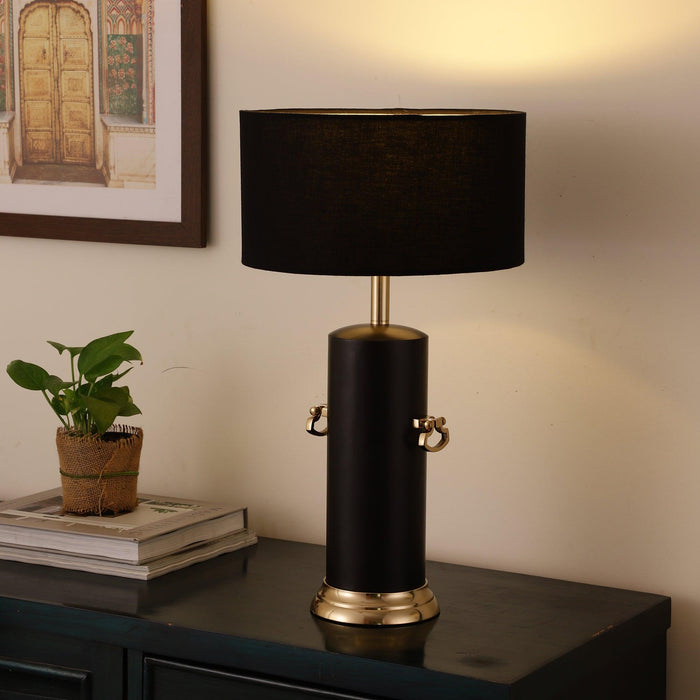 Zenith's Handle Table Lamp | Night Lamp for Bedroom Decor