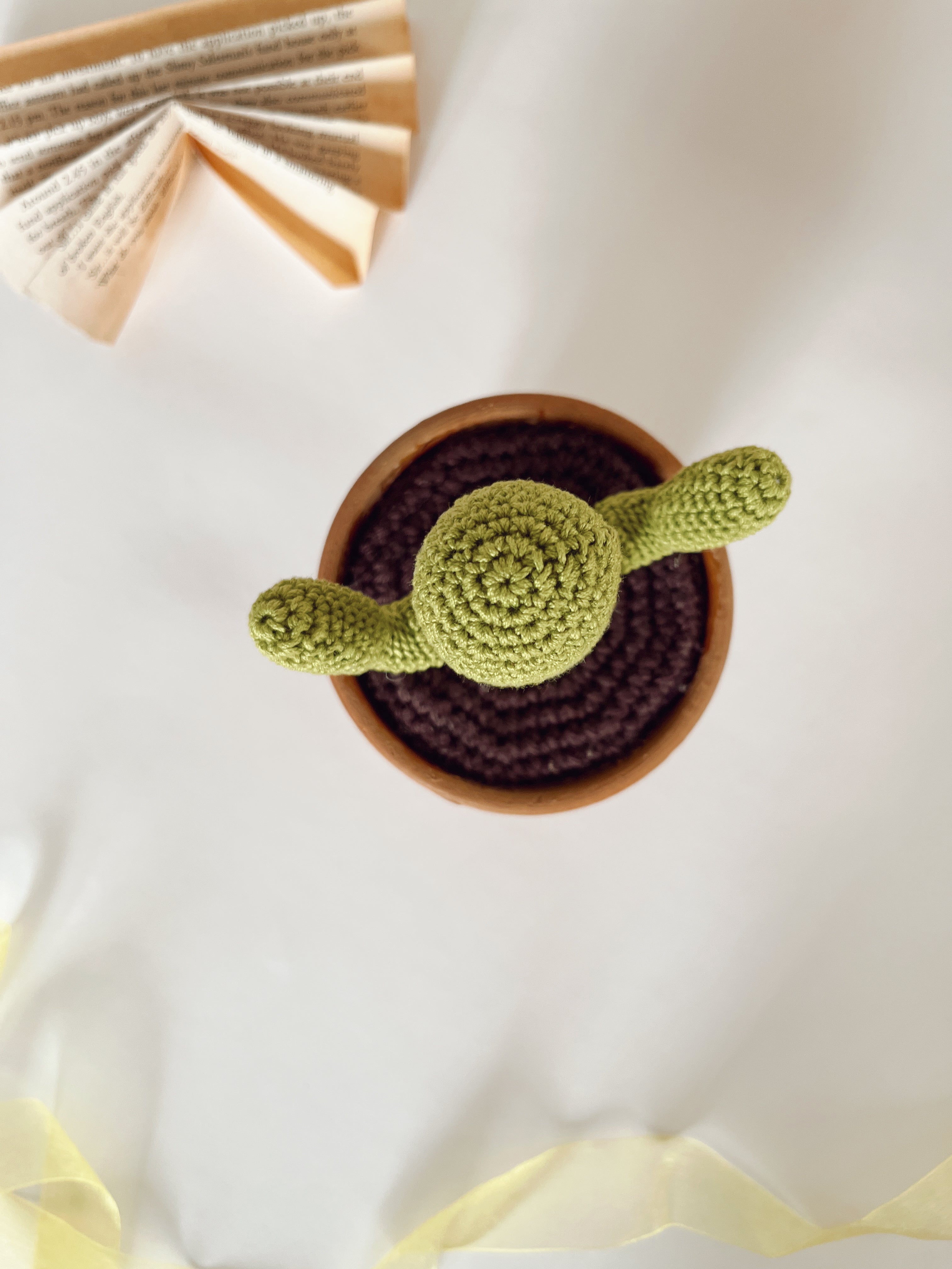 Crochet Terracotta cactus