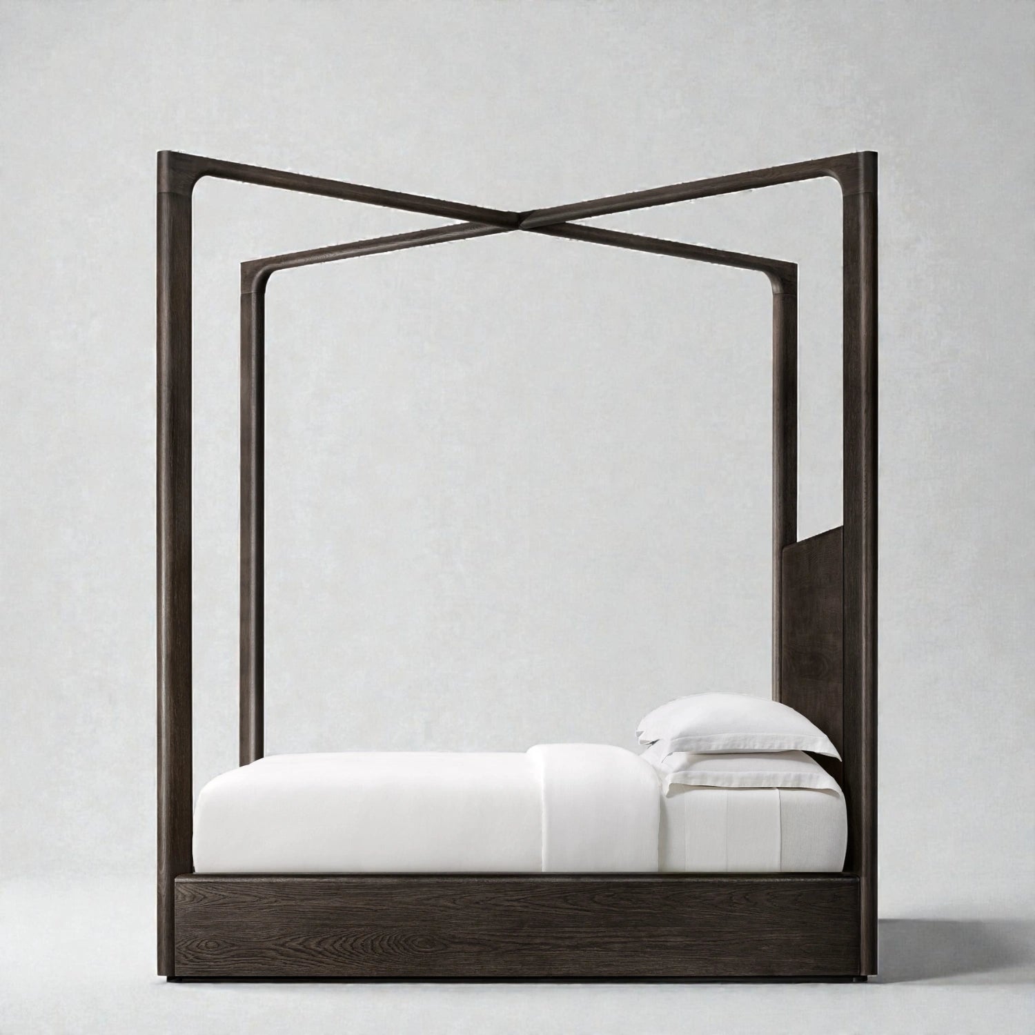 Brixton Solid Ash Wood King Size Bed