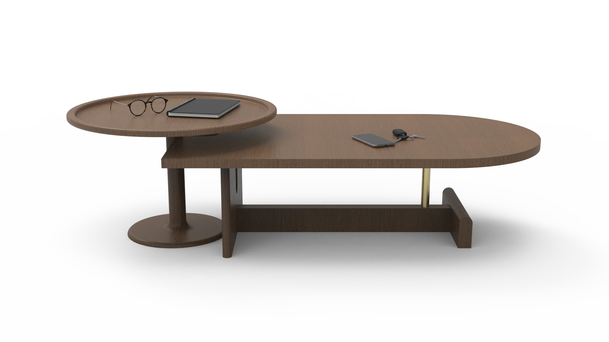 Island Coffee Table | Designer Center Table for Living Room