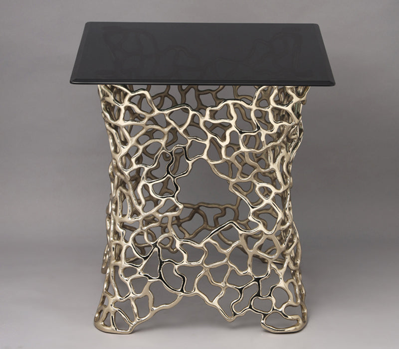 Organic Mesh End Table