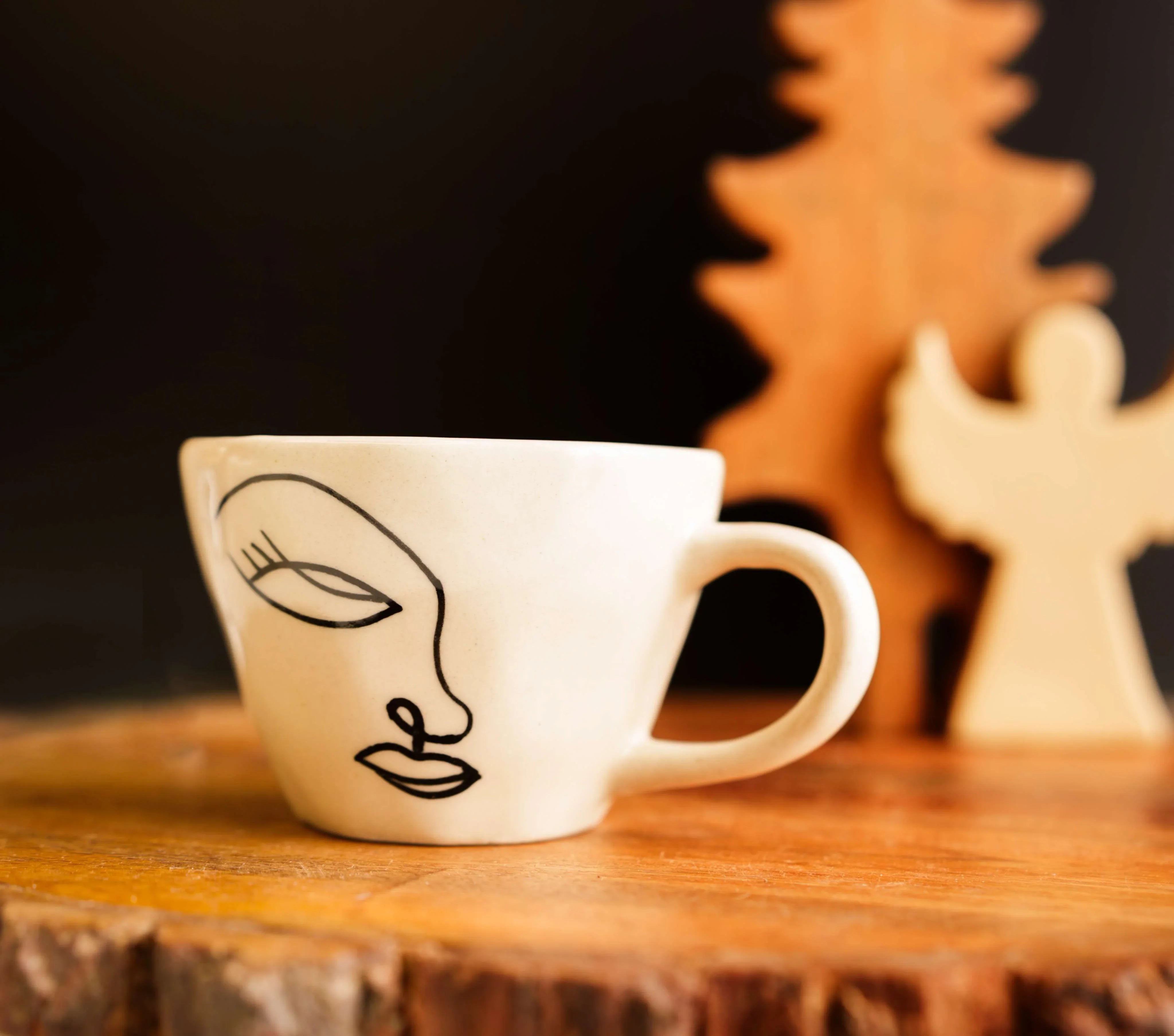 Abstract Breakfast Set