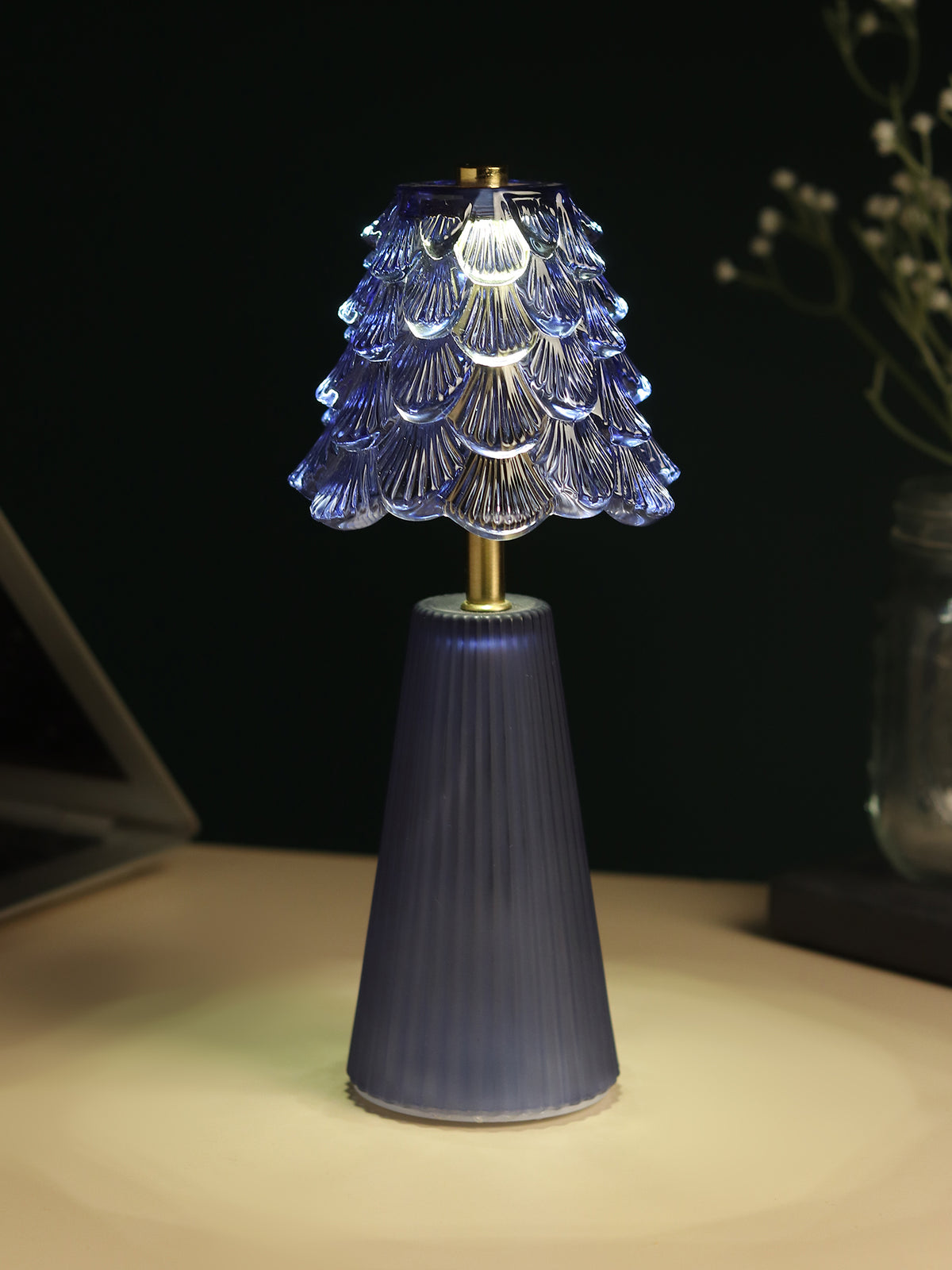 Marcelle Crystelle Glass Lamp