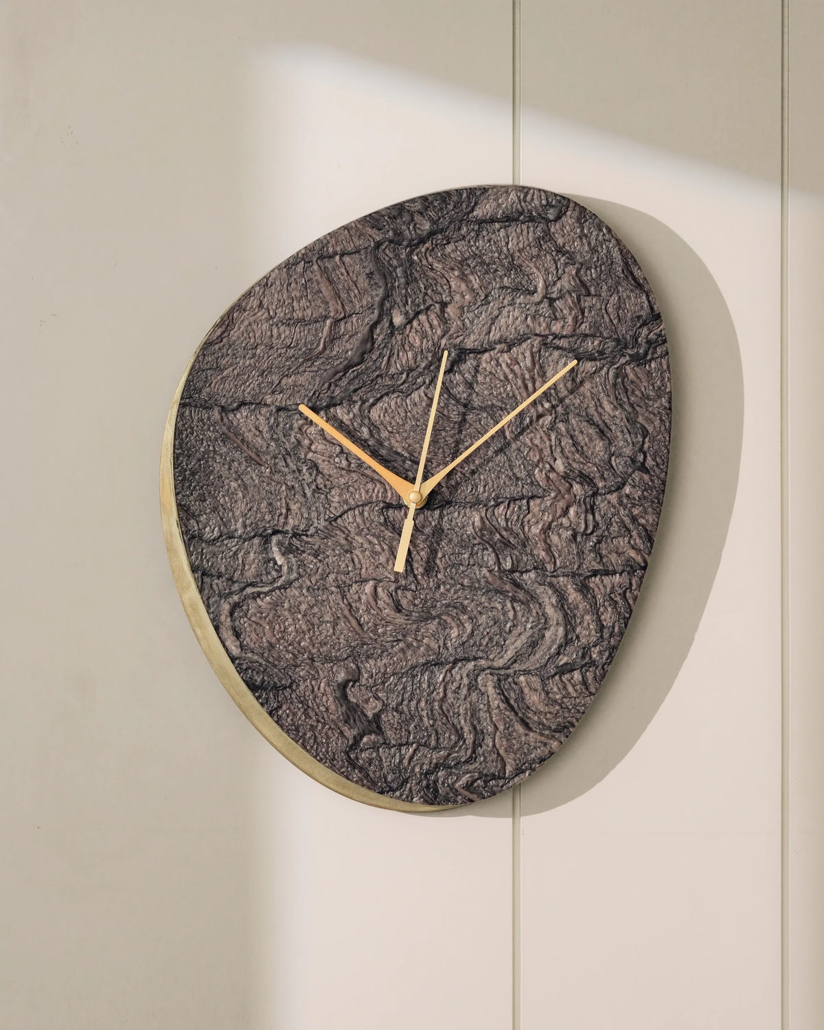 Rift - Purple Martini Wall Clock