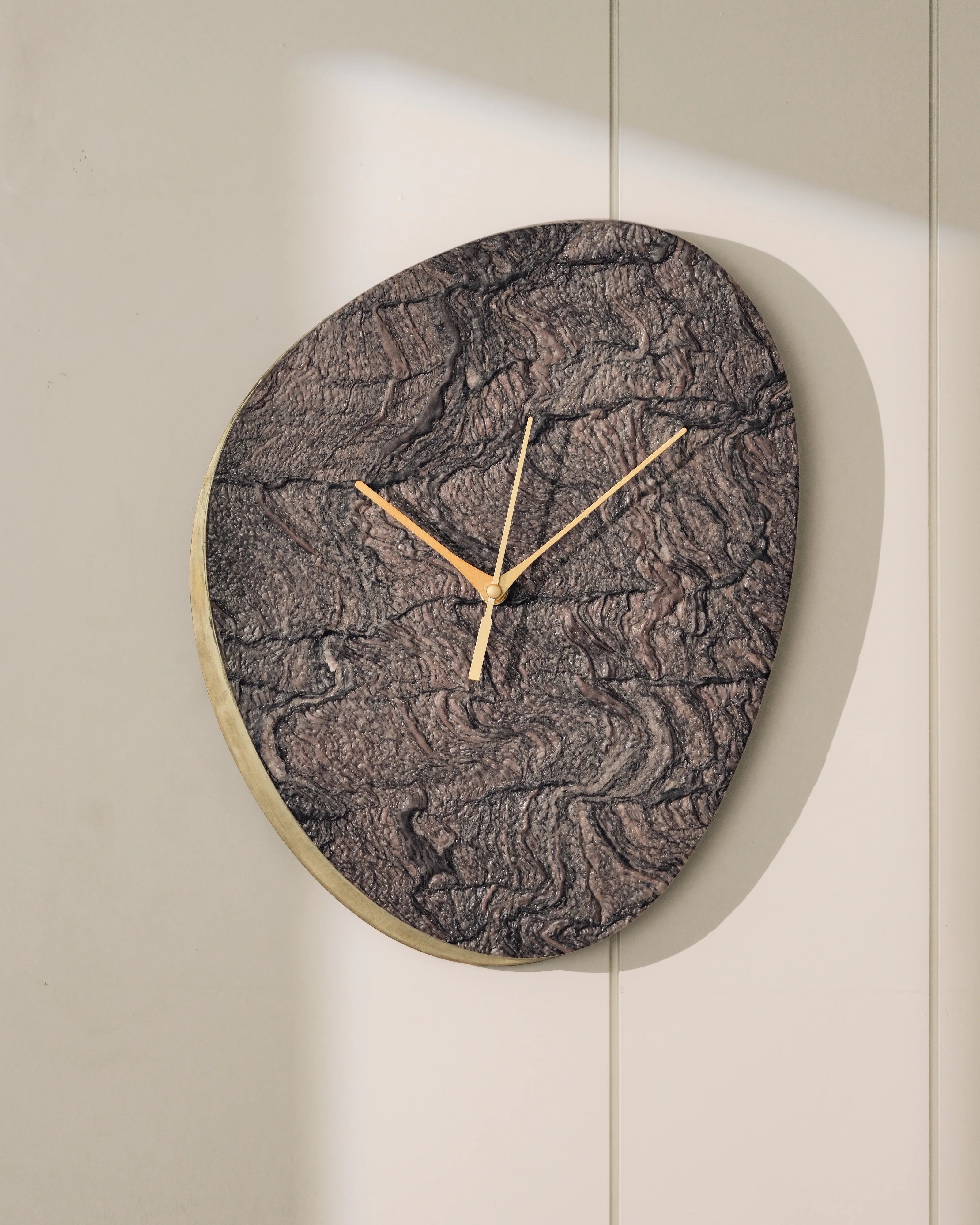 Rift - Purple Martini Wall Clock