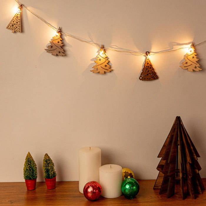 Grenes Christmas Bunting & Cozy Holiday Lights for Décor