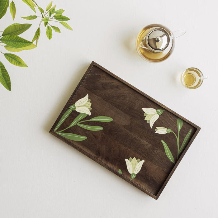 MIRRA Handpainted Wooden Tray